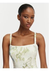 Guess Sukienka koktajlowa W6GKA6 W2409 Beżowy jasny Regular Fit. Kolor: beżowy. Materiał: wiskoza. Styl: wizytowy #2