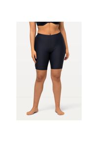 ULLA POPKEN - Damskie Spodenki do pływania szybkoschnące. Kolekcja: plus size. Kolor: niebieski. Materiał: elastan, poliamid, materiał