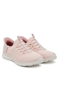 skechers - Skechers Sneakersy Virtue-Glow 104426/ROS Różowy. Kolor: różowy. Materiał: materiał #6