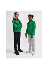 Bluza z kapturem dla dzieci Hummel Go 2.0. Typ kołnierza: kaptur. Kolor: zielony. Sport: joga i pilates #1
