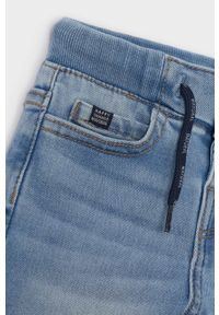 Mayoral szorty jeansowe dziecięce regulowana talia. Okazja: na co dzień. Kolor: niebieski. Materiał: jeans. Styl: casual