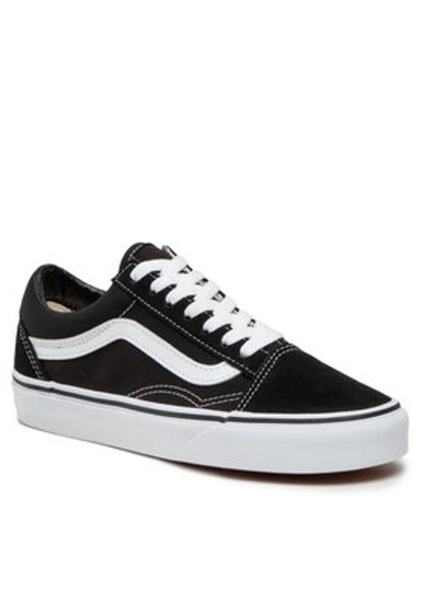 Vans Tenisówki Old Skool VN000D3HY28 Czarny. Kolor: czarny. Materiał: materiał