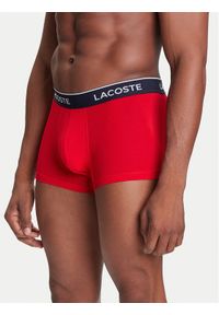 Lacoste Komplet 3 par bokserek 5H1300 Kolorowy. Materiał: bawełna. Wzór: kolorowy