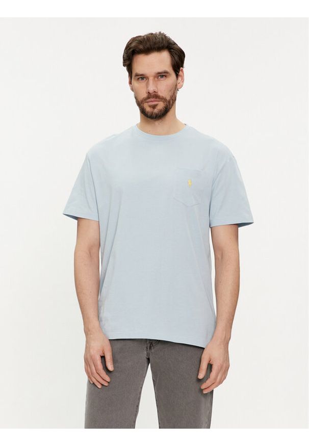 Polo Ralph Lauren T-Shirt 710704248226 Niebieski Classic Fit. Typ kołnierza: polo. Kolor: niebieski. Materiał: bawełna