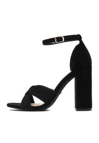 DeeZee Sandały CEO-9988 Czarny. Kolor: czarny. Materiał: materiał #9