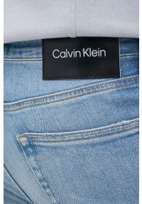 Calvin Klein Jeansy męskie. Kolor: niebieski