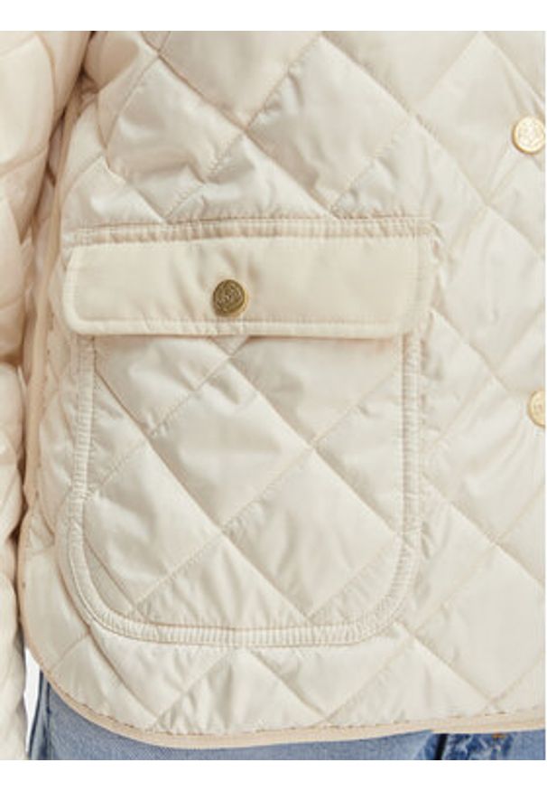 Marella Kurtka przejściowa Asti 2613481024 Écru Regular Fit. Materiał: syntetyk