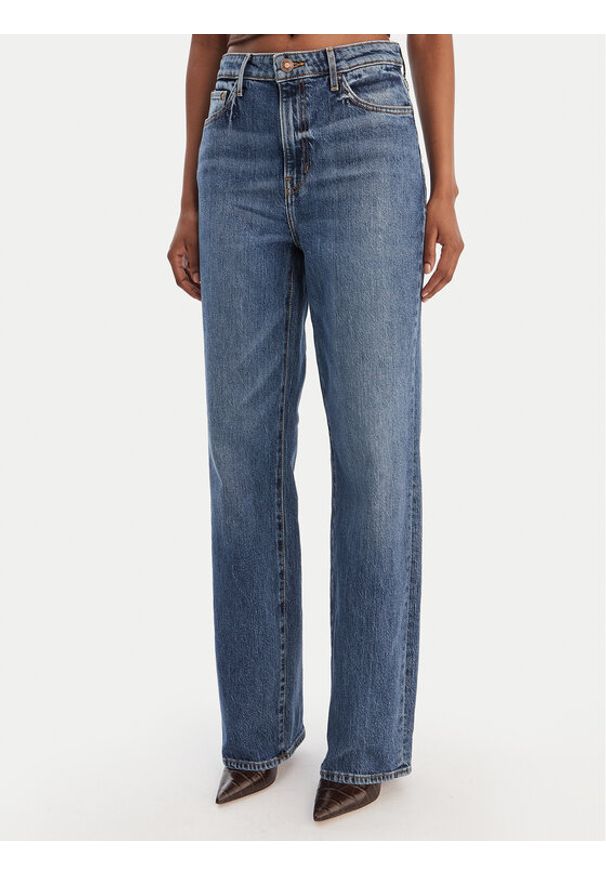 Guess Jeansy W6RA3A D4K30 Niebieski. Kolor: niebieski