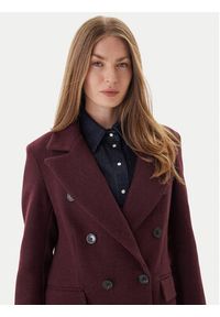 Maryley Płaszcz przejściowy MARYLEY-25IB807/01BU Bordowy Regular Fit. Kolor: czerwony. Materiał: syntetyk #5