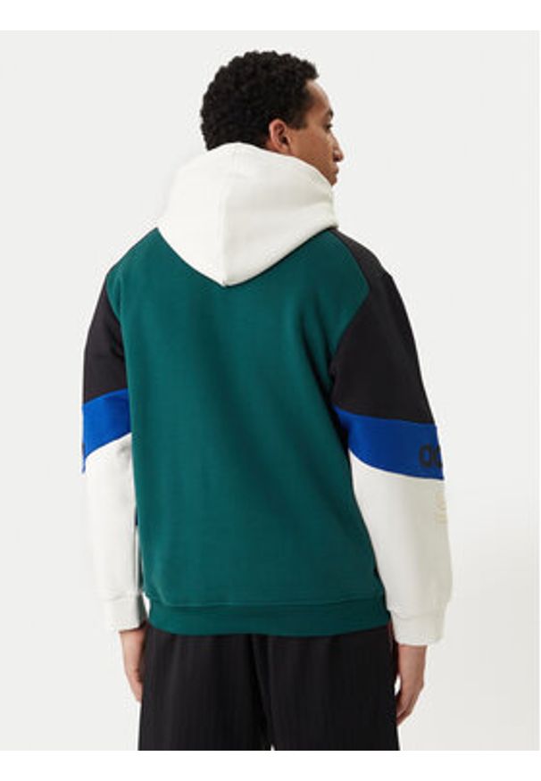 Adidas - adidas Bluza Archive Football Graphic KD1438 Zielony Loose Fit. Kolor: zielony. Materiał: bawełna