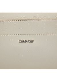 Calvin Klein Torebka Business Shoulder Bag_Saffiano K60K611680 Écru. Materiał: skórzane #4