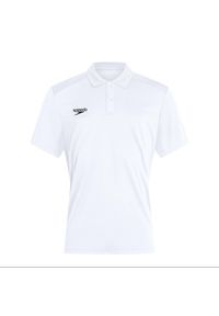 Koszulka T-Shirt dla dzieci Speedo Club Dry Polo. Typ kołnierza: polo. Kolor: biały