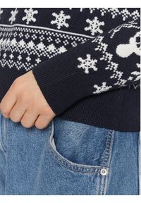 only - ONLY Sweter Xmas Winter 15327601 Granatowy Regular Fit. Kolor: niebieski. Materiał: syntetyk #8