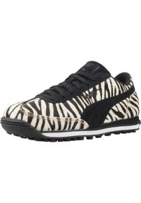 Puma - Buty PUMA YELLOW EASY RIDER ZEBRA WNS Nadruk zwierzęcy. Kolor: wielokolorowy. Materiał: tkanina. Wzór: motyw zwierzęcy, nadruk. Styl: sportowy #1