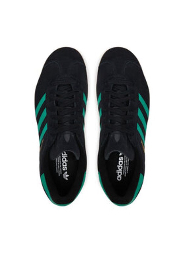 Adidas - adidas Sneakersy Gazelle JH5394 Czarny. Kolor: czarny. Materiał: zamsz, skóra. Model: Adidas Gazelle