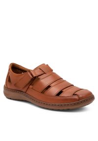 Sandały Go Soft 3481 Camel. Kolor: brązowy. Materiał: skóra #1