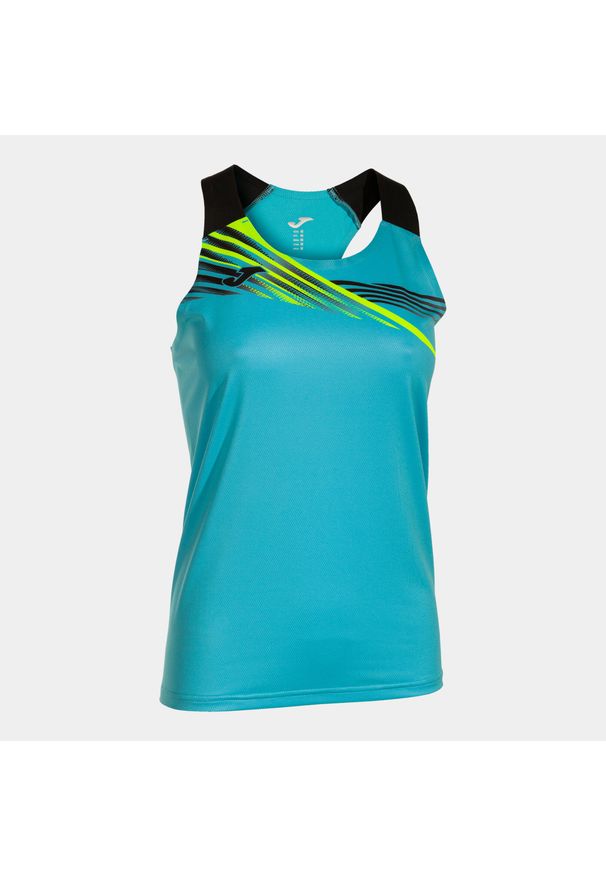 Tank top Joma Elite X. Kolor: czarny, niebieski, wielokolorowy. Długość rękawa: bez rękawów