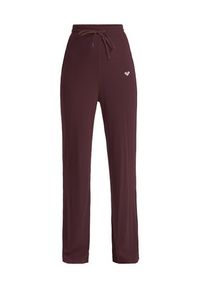 Roxy Spodnie dresowe Rise & Vibe New Rib ERJNP03673 Bordowy Relaxed Fit. Kolor: czerwony. Materiał: wiskoza #2