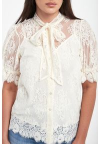 Twinset Milano - Koszula damska koronkowa TWINSET. Materiał: koronka #4