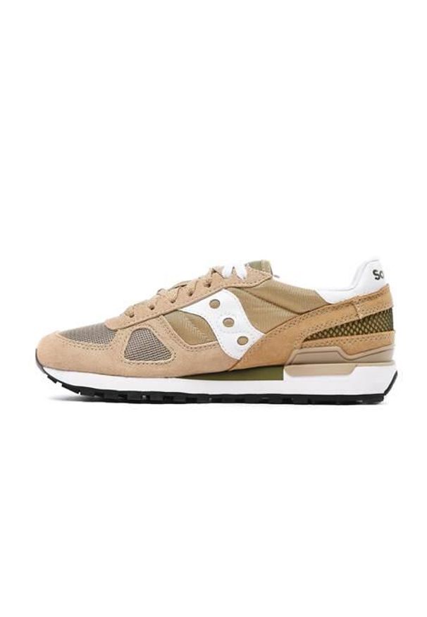 Buty do chodzenia męskie Saucony Shadow Original. Zapięcie: sznurówki. Kolor: żółty, wielokolorowy. Materiał: guma, tkanina, zamsz, materiał, syntetyk. Szerokość cholewki: normalna. Sport: turystyka piesza