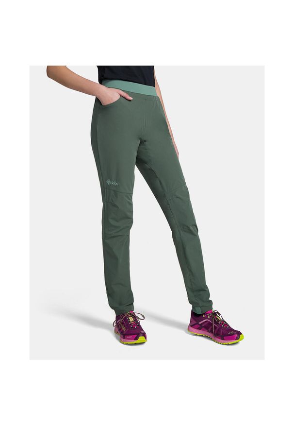 Damskie spodnie outdoorowe Kilpi MIMI-W. Kolor: zielony. Materiał: nylon
