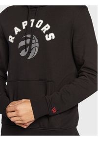 New Era Bluza Toronto Raptors Team Logo 11546161 Czarny Regular Fit. Kolor: czarny. Materiał: bawełna #3