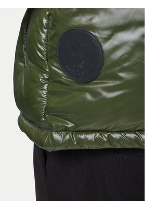 Save The Duck Kamizelka D81382U LOVE21 Zielony Regular Fit. Kolor: zielony. Materiał: syntetyk