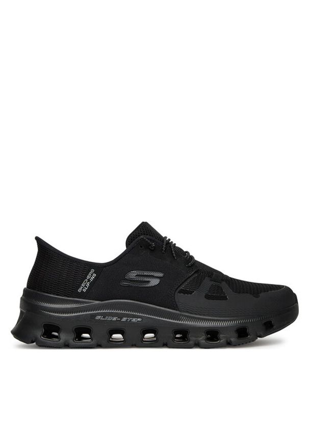 skechers - Skechers Sneakersy Glide-Step Pro- 232930/BBK Czarny. Kolor: czarny. Materiał: materiał