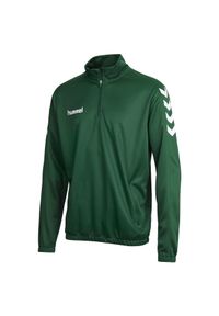 Bluza sportowa dla dorosłych Hummel Core 1/2 Zip Sweat. Kolor: biały, zielony, wielokolorowy. Sport: fitness