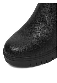 Clara Barson Botki CEO-LM25SH159-1 Czarny. Kolor: czarny. Materiał: skóra, materiał #6