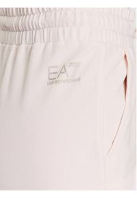EA7 Emporio Armani Spodnie dresowe 3RTP74 TJLKZ 1712 Écru Regular Fit. Materiał: bawełna #2