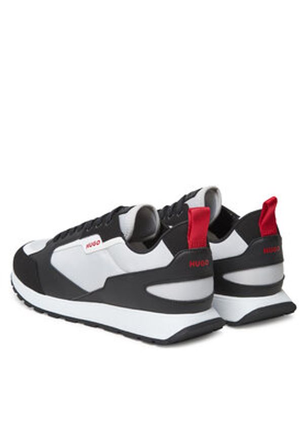 Hugo - HUGO Sneakersy Icelin 50536568 Szary. Kolor: szary. Materiał: materiał