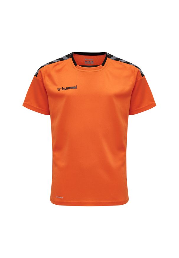 Jersey Hummel enfant hmlAUTHENTIC Poly HML. Kolor: czarny, pomarańczowy, wielokolorowy. Materiał: jersey. Sport: piłka nożna