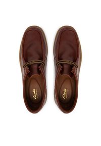 Clarks Półbuty Cleyhill Seam 26186417 Brązowy. Kolor: brązowy. Materiał: skóra #5