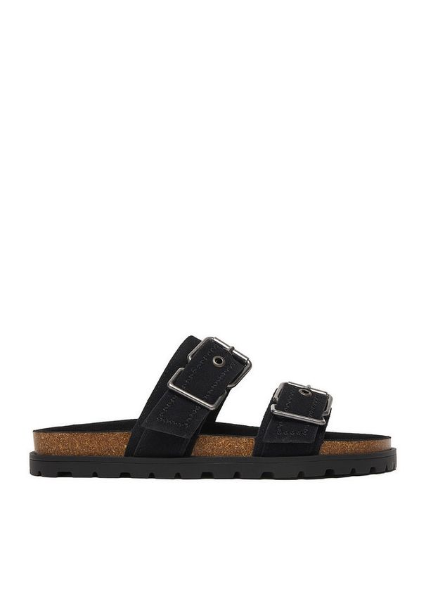 Klapki DeeZee. Kolor: czarny