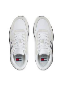 Tommy Jeans Sneakersy Tjw Eva Runner Mat Mix Ess EN0EN02510 Biały. Kolor: biały. Materiał: zamsz, skóra #6