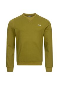 Jeep Męski Sweatshirt 2XL - Komfortowa Bawełna z Okrągłym Szyją. Kolor: wielokolorowy. Materiał: bawełna #1