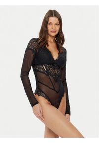 Hunkemöller Body Astrid 206245 Czarny. Kolor: czarny. Materiał: syntetyk