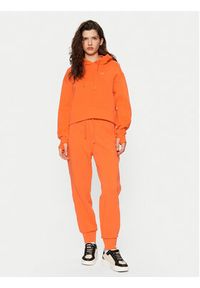 Lacoste Bluza SF0281 Pomarańczowy Relaxed Fit. Kolor: pomarańczowy. Materiał: bawełna #3