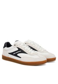 Karl Lagerfeld - KARL LAGERFELD Sneakersy Kandidate KL53855 Biały. Kolor: biały. Materiał: skóra, zamsz #5