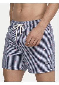 Jack & Jones Szorty kąpielowe Maui Breeze 12291425 Granatowy Regular Fit. Kolor: niebieski. Materiał: syntetyk #3