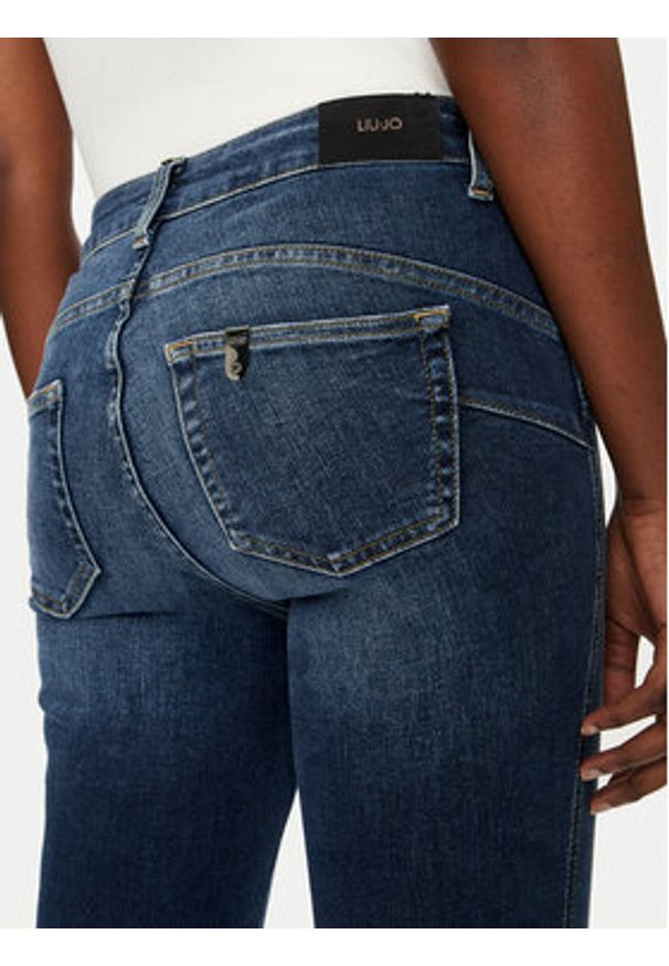Liu Jo Jeansy UF4012 D4615 Niebieski Slim Fit. Kolor: niebieski
