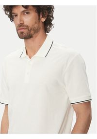 Armani Exchange Polo XM000489 AF13026 U0009 Biały Regular Fit. Typ kołnierza: polo. Kolor: biały. Materiał: bawełna