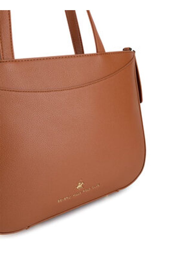 Beverly Hills Polo Club Torebka BHPC-C-005-07 Brązowy. Kolor: brązowy