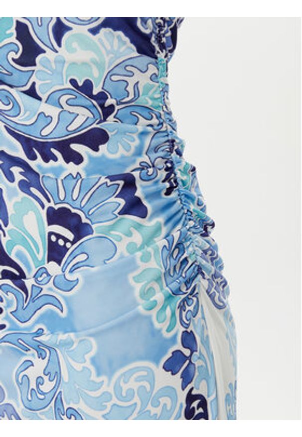 Hale bob - Hale Bob Sukienka koktajlowa Thora 5ZLG662A Błękitny Slim Fit. Kolor: niebieski. Materiał: syntetyk. Styl: wizytowy