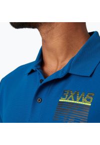 Koszulka trekkingowa męska Helly Hansen Hp Racing Polo. Typ kołnierza: polo. Kolor: niebieski. Sport: turystyka piesza