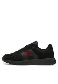 Lanetti Sneakersy MP07-11698-01 Czarny. Kolor: czarny. Materiał: materiał #5