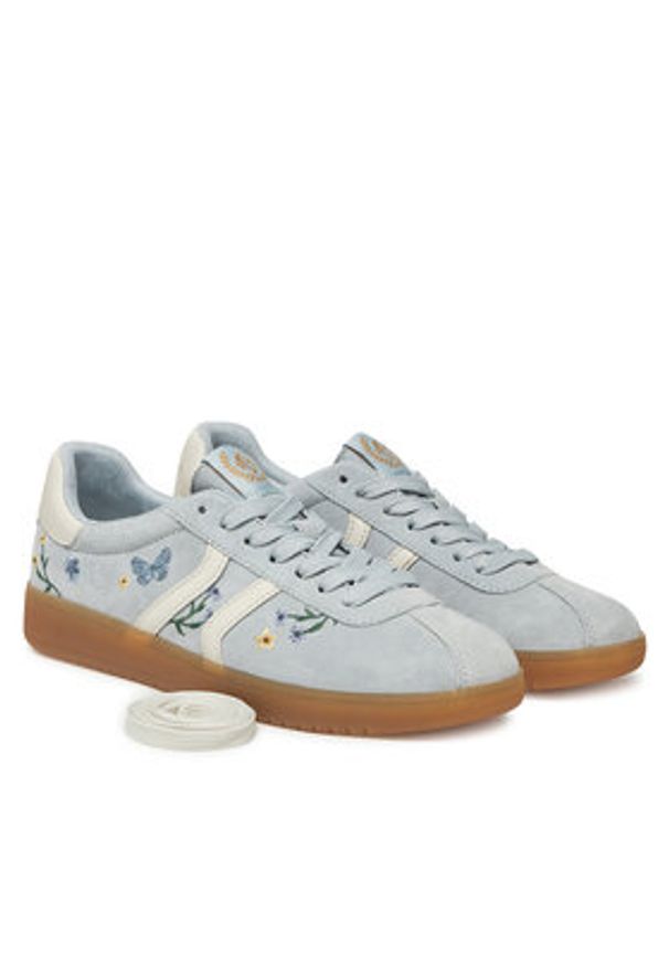 Aldo Sneakersy Chicsneaker 13964573 Niebieski. Kolor: niebieski. Materiał: zamsz, skóra