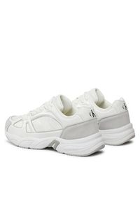 Calvin Klein Jeans Sneakersy Retro Tennis Low Mix Nbs Lum YM0YM00882 Biały. Kolor: biały #6