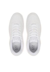 EA7 Emporio Armani Sneakersy 7X000865 AF23197 F0005 Biały. Kolor: biały. Materiał: skóra #4